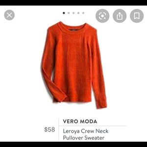 Vero Moda Leroya crewneck sweater NWT (Stitch Fix)